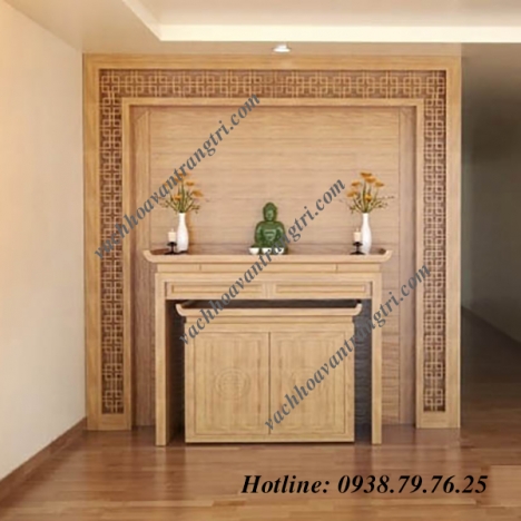 Mẫu vách ngăn bàn thờ giữa phòng khách cắt cnc đẹp độc lạ