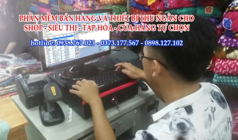 Bán trọn bộ phần mềm tính tiền bán hàng cho shop thời trang