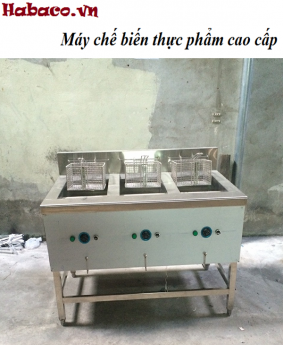 Bếp chiên có tủ hàng công ty HGYG24545