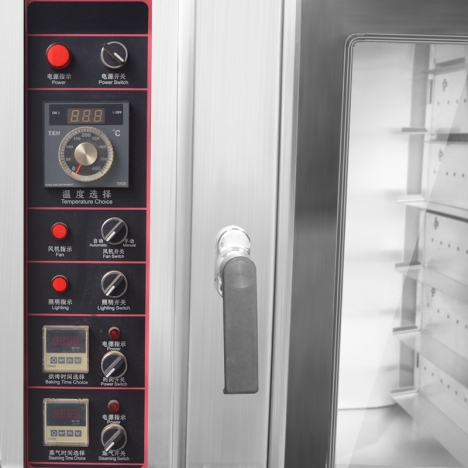 Lò nướng bánh mì 5 khay inox dày