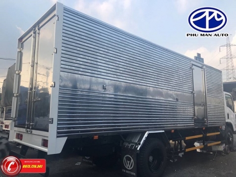 Xe tải ISUZU 8 tấn 2 thùng dài 7 mét, thắng hơi.