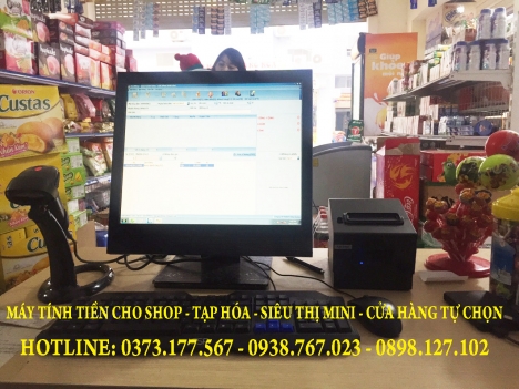 Bán máy tính tiền dễ sử dụng cho tạp hóa tại Sóc Trăng