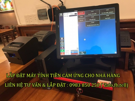 LẮP ĐẶT MÁY TÍNH TIỀN CHO NHÀ HÀNG HÀN QUỐC TẠI ĐÀ NẴNG