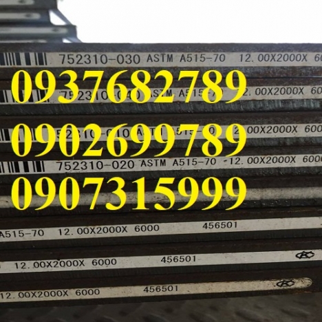 BẢNG GIÁ THÉP TẤM CHỊU NHIỆT A515, A516-GR60/GR70