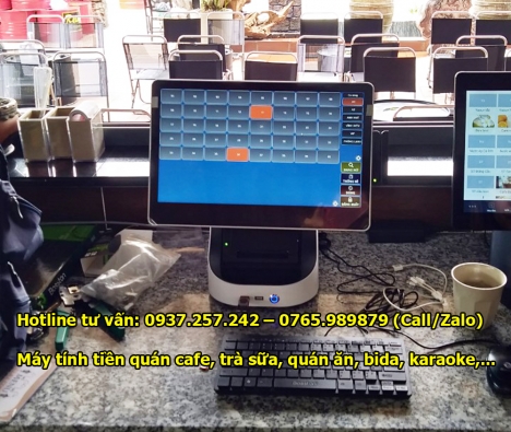 Lắp đặt trọn bộ máy bán hàng tính tiền cho quán bida, karaoke tại Hà Nội