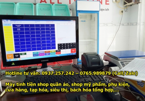 Tư vấn máy tính tiền cho cửa hàng thực phẩm tại Hà Nội
