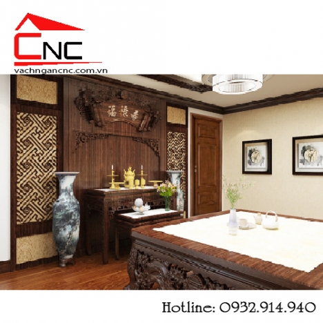 Bộ sưu tập vách ngăn cnc phòng thờ gỗ bạn nên tham khảo