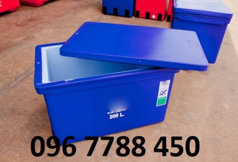 Thùng đá lạnh công nghiệp, thùng lạnh ướp hải sản, ướp bia 100l, 200l...800l giá  0967788450