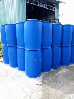 Thùng phuy nhựa 220 lít, thùng phuy đựng hóa chất, phuy nhựa đựng dung dịch call 096.7788.450