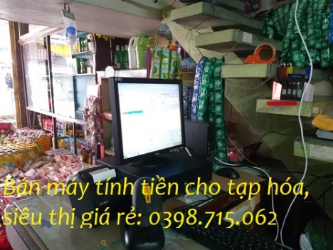 Bán máy quét mã vạch, phần mềm tính tiền cho siêu thị tạp hóa tại rạch giá 