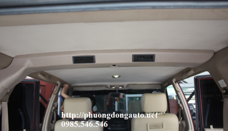 Dán mới trần nỉ ISUZU LIMITED | Dán mới trần nỉ dòng xe ISUZU chất