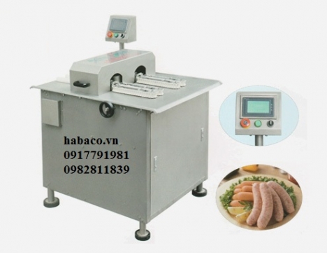Máy buộc chỉ xúc xích hai đường hàng công ty giá rẻ
