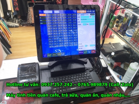 Lắp đặt máy tính tiền cho quán ăn, quán nhậu tại Hải Dương
