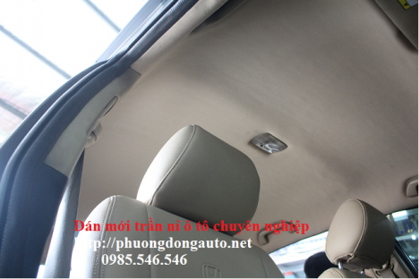 Dán mới trần nỉ ISUZU LIMITED | Dán mới trần nỉ dòng xe ISUZU chất