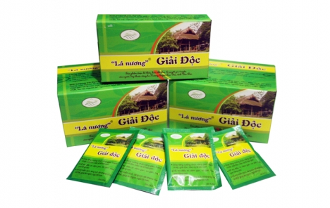 Lá nương giải độc