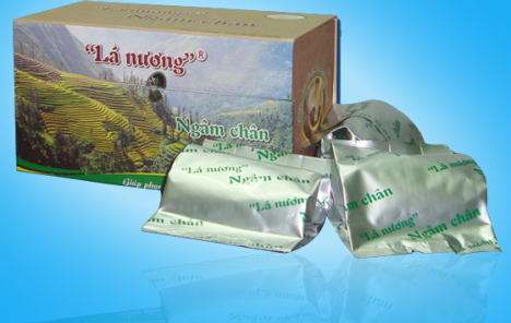 Lá nương ngâm chân cao cấp