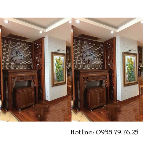 10 mẫu vách ngăn bàn thờ-vách ngăn cnc phòng thờ đẹp, sang trọng
