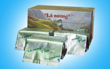 Lá nương tắm cao cấp
