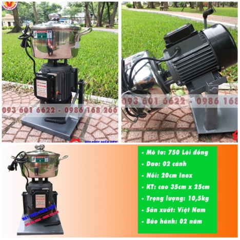 Máy xay giò chả mini gia đình 1 kg