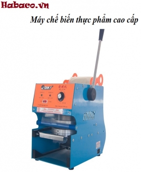 Máy dập nắp cốc thạch thủ công