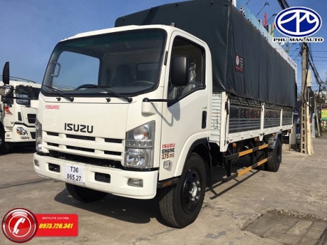 Xe tải ISUZU 8t2 thùng dài 7m thắng hơi, vỏ lớn.