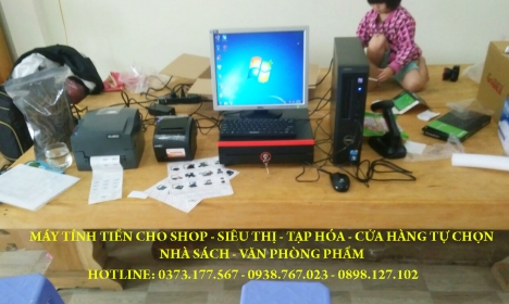 Máy tính tiền cho shop quần áo trẻ em – shop sữa tại Hà Nội