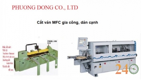 Cắt Ván MFC Gia Công, Dán Cạnh