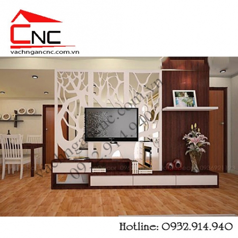 5 cách chọn vách ngăn cnc trang trí hoa văn gỗ hiện đại