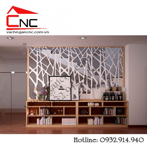 5 cách chọn vách ngăn cnc trang trí hoa văn gỗ hiện đại