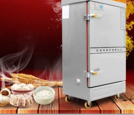 Tủ nấu cơm 6 khay dùng gas và điện HG32121