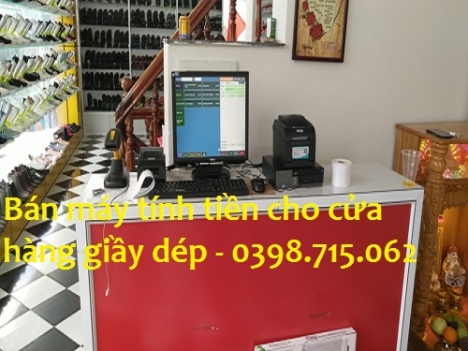  Combo máy tính tiền giá rẻ cho cửa hàng giầy dép, shop thể thao tại rạch giá 