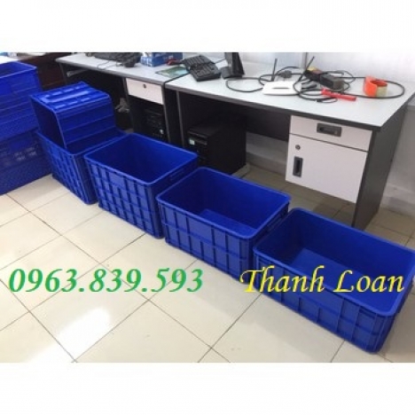Hộp nhựa chữ nhật đựng hàng - hộp nhựa đựng hải sản thanh lý giá tốt