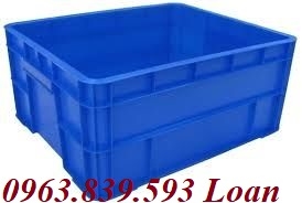 Hộp nhựa chữ nhật đựng hàng - hộp nhựa đựng hải sản thanh lý giá tốt