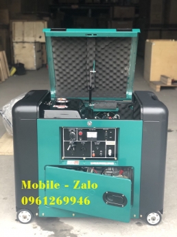 Máy Phát Điện Chạy Dầu Bamboo Bmb 7800E Công Suất 5.5Kw Vỏ Chống Ồn Giá Cực Tốt