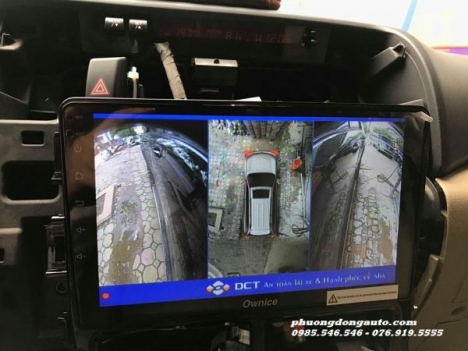 Camera 360 DCT lắp cho Mitsubishi TRITON 2017 | 100% Chính Hãng