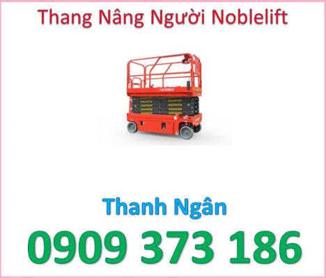 O909 373 186 xe thang nâng người tự hành ziczac noblelift 14m