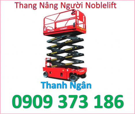 O909 373 186 xe thang nâng người tự hành ziczac noblelift 14m