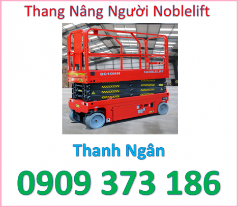 O909 373 186 xe thang nâng người tự hành ziczac noblelift 14m