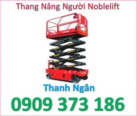 O909 373 186 xe thang nâng người tự hành ziczac noblelift 14m
