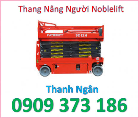 O909 373 186 xe thang nâng người tự hành ziczac noblelift 14m