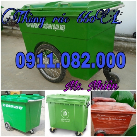 Giảm giá thùng rác 240 lít giá rẻ tại bình dương- thùng rác y tế