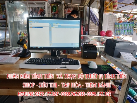 Bán phần mềm tính tiền trọn bộ cho tạp hóa tại Bắc Giang