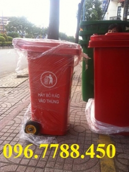Thùng rác nhựa HDPE 240Lit giá rẻ 0967788450