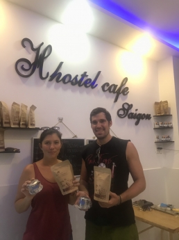 cafe bột và hạt nguyên chất 100% robusta