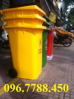 Thùng rác nhựa HDPE 240Lit giá rẻ 0967788450