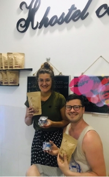 cafe bột và hạt nguyên chất 100% robusta