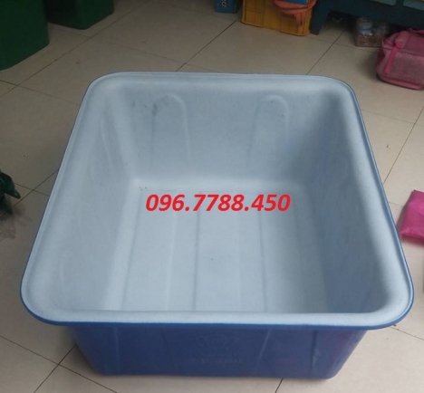 Thùng nhựa đặc chữ nhật 300Lit giá cạnh tranh 0967788450