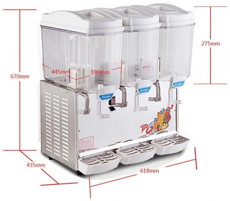 Máy làm mát nước hoa quả DFGF541536