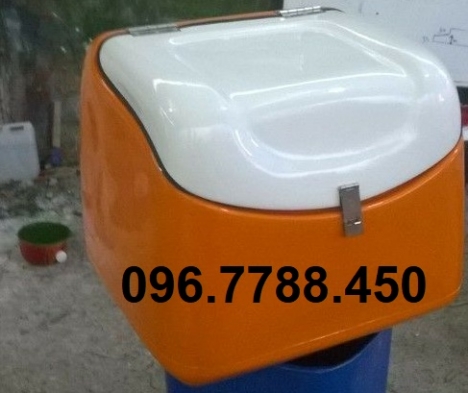 Thùng chở hàng xe máy composite giá rẻ 0967788450
