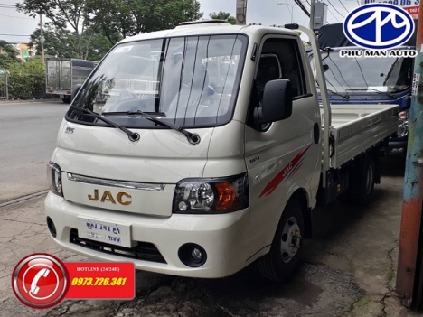Xe tải JAC 1 tấn siêu tiết kiệm nguyên liệu.